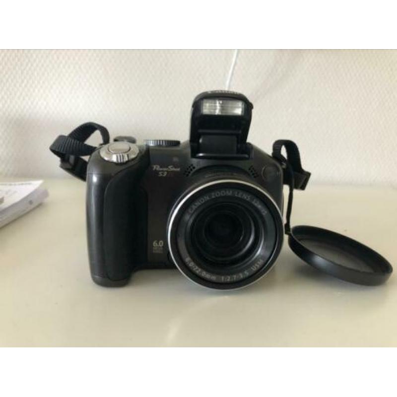 Canon powershot S3 IS USM AF 6.0 megapixels 12X optisch zoom
