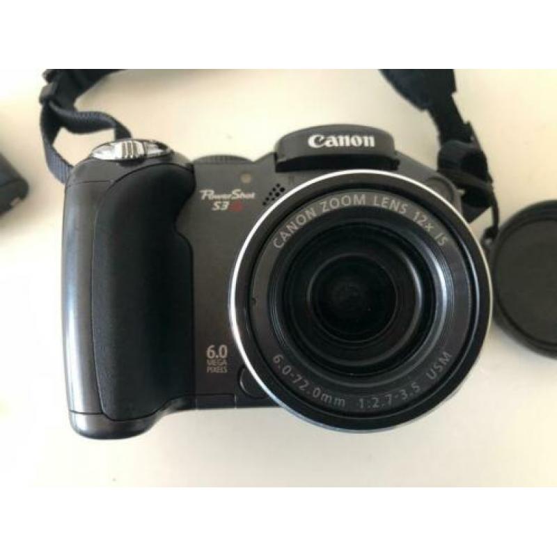 Canon powershot S3 IS USM AF 6.0 megapixels 12X optisch zoom