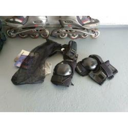 Technica InLine skate maat 42 incl beschermers en rugtas €49