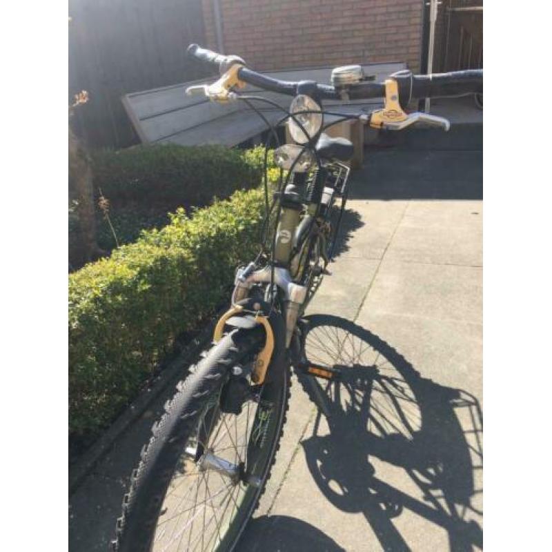 22” kinderfiets, Batavus Snake groen/zwart