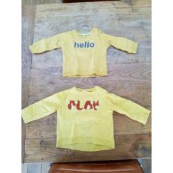 Pakket kleding jongen maat 80
