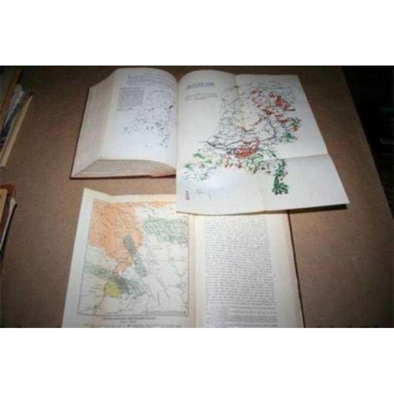 Nederland - Handboek der Aardrijkskunde - Schuiling 1934 !!