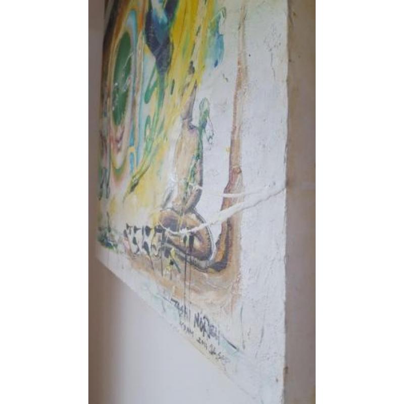 schilderij Tibetaanse schilder Tashi Norbu