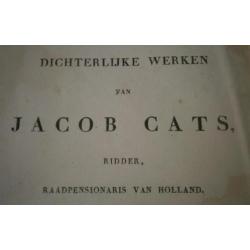Dichterlijke Werken van Jacob Cats (1828) [Zeldzaam]
