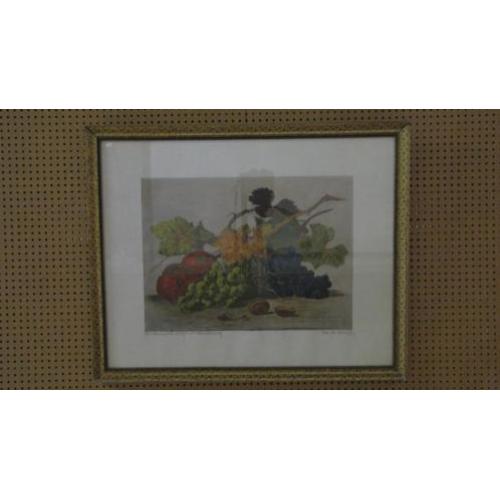 3426 - gemengde techniek schilderij op doek - € 95