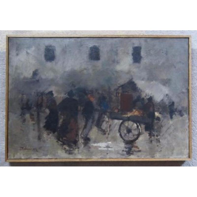 ======Jan Rijlaarsdam 1911-2007===op de markt=======