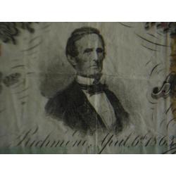 confederte fifty dollars 1863.civil war.
