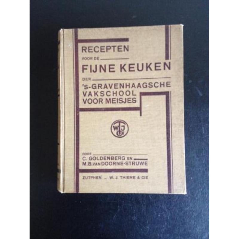 C. Goldenberg - Recepten voor de fijne keuken - Ca 1925