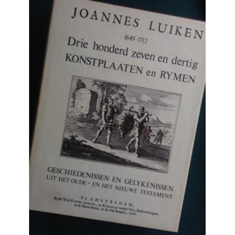 Luiken, Joannes (1649-1712) - 337 konstplaten en rymen.