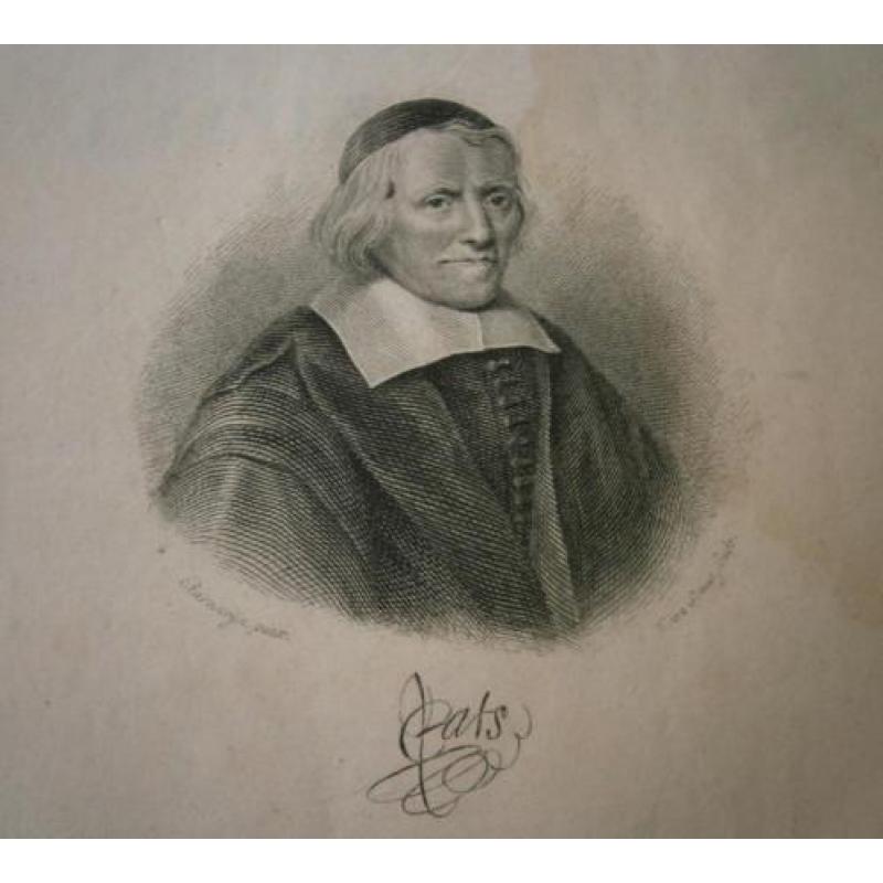 Dichterlijke Werken van Jacob Cats (1828) [Zeldzaam]