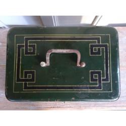 Antieke, Art deco Geldkist