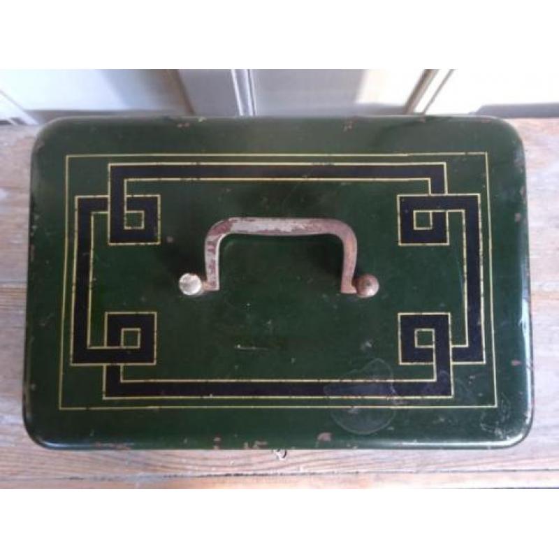 Antieke, Art deco Geldkist