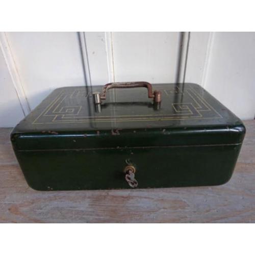 Antieke, Art deco Geldkist