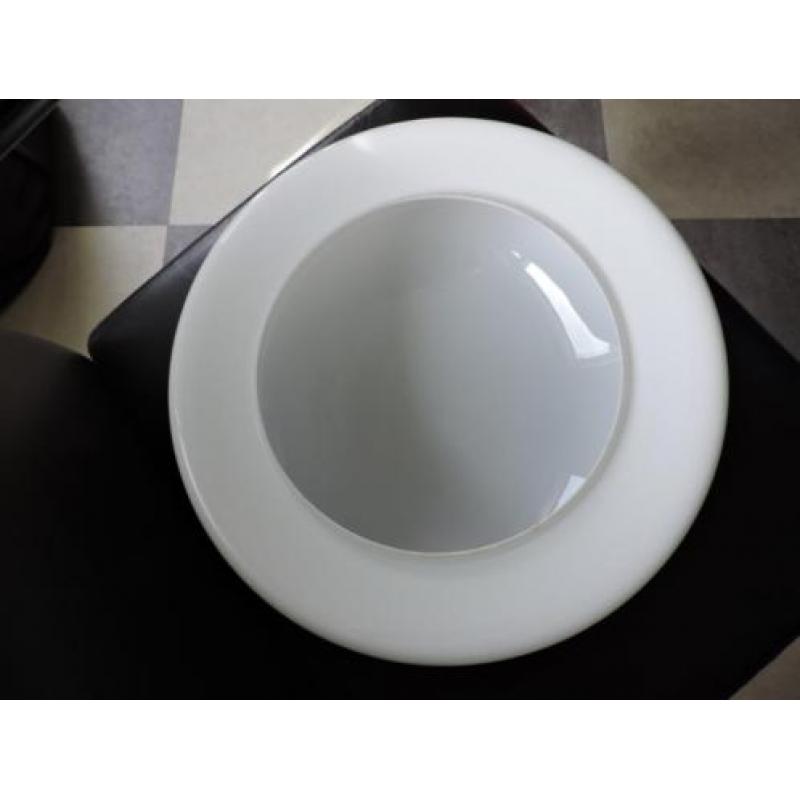 Royale Art Deco Plafonniere Wit Compleet