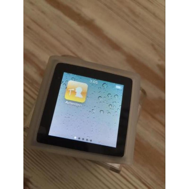 Apple iPod Nano 6e generatie 8gb graphite zgan
