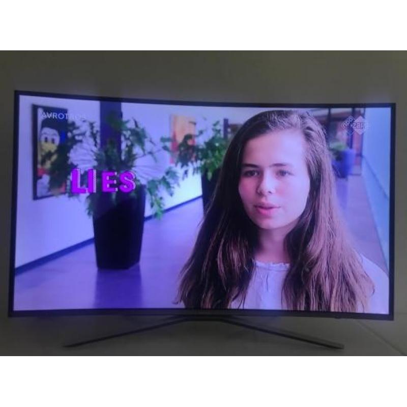 Samsung UHD TV curved 4K tv 43inch zo goed als nieuw