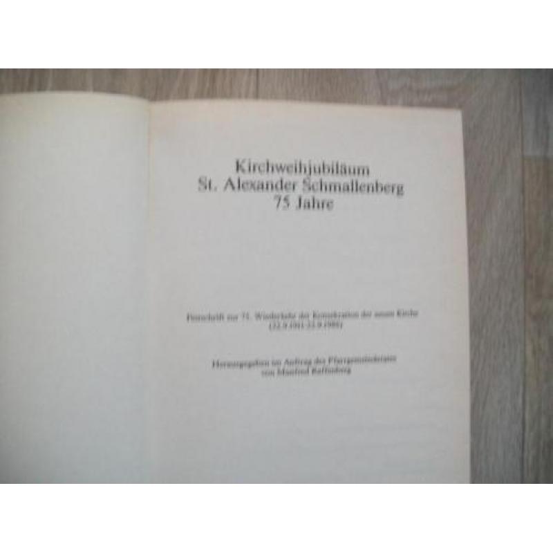 Kirchweihjubileum Schmallenberg; Winterberg; Sauerland