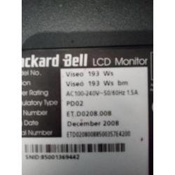 monitor packard bell