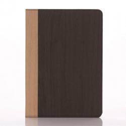 Stand flip houtlook grijs hoes iPad Pro 9.7 inch