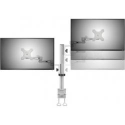 SpeaKa Professional Dual Monitor-tafelbeugel met C-klem