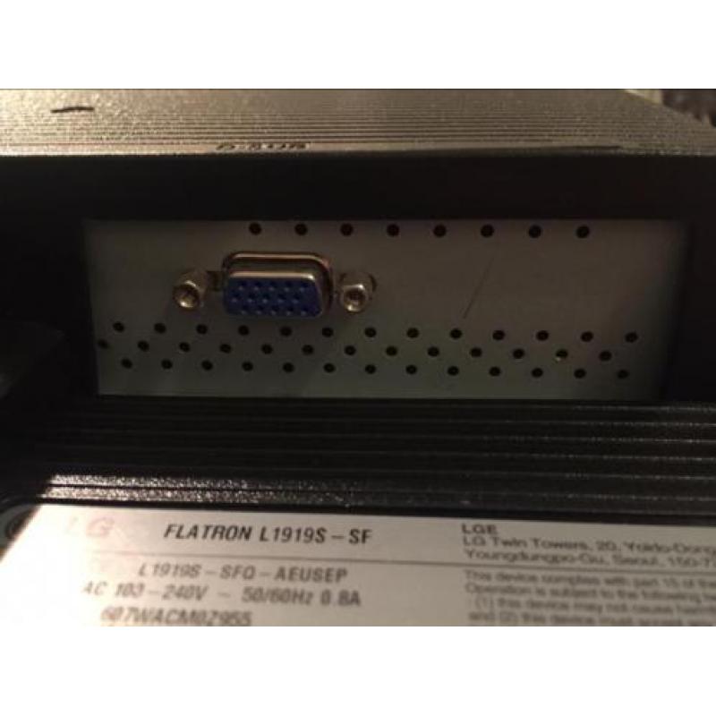 Beeldscherm LG flatron