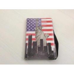 Tablethoes met afbeelding van new york