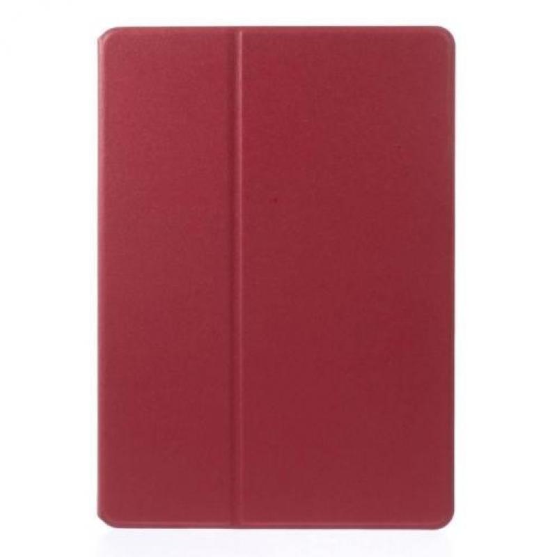 Apple iPad Air 2 - PU Lederen Book Case Snap On Grain - Rood