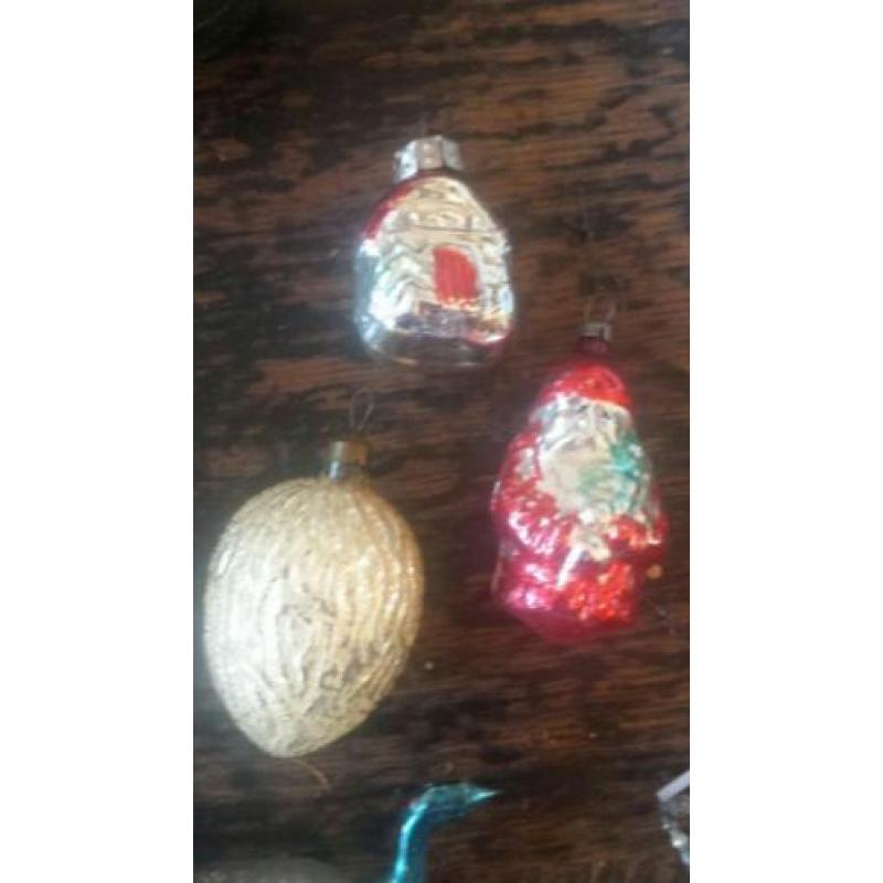 Oude kerstballen