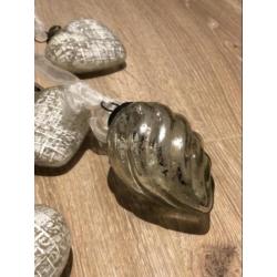 Kerstballen klassiek brocante