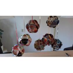 Kerstballen karton voor decoratie