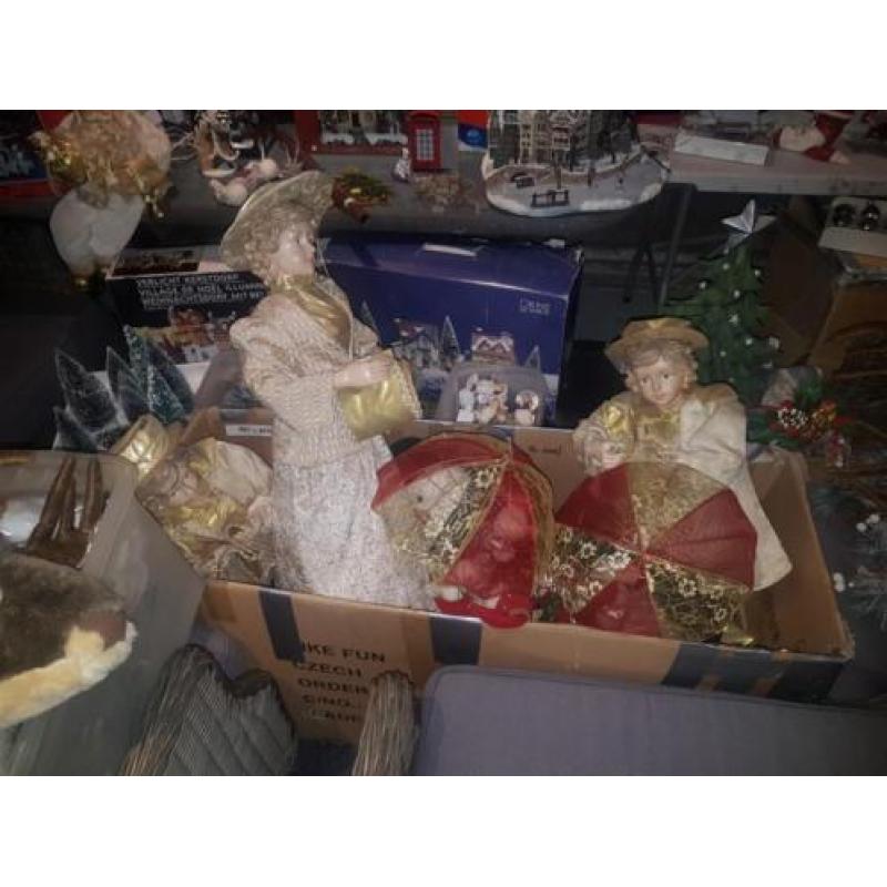 kerstspullen huisjes etc