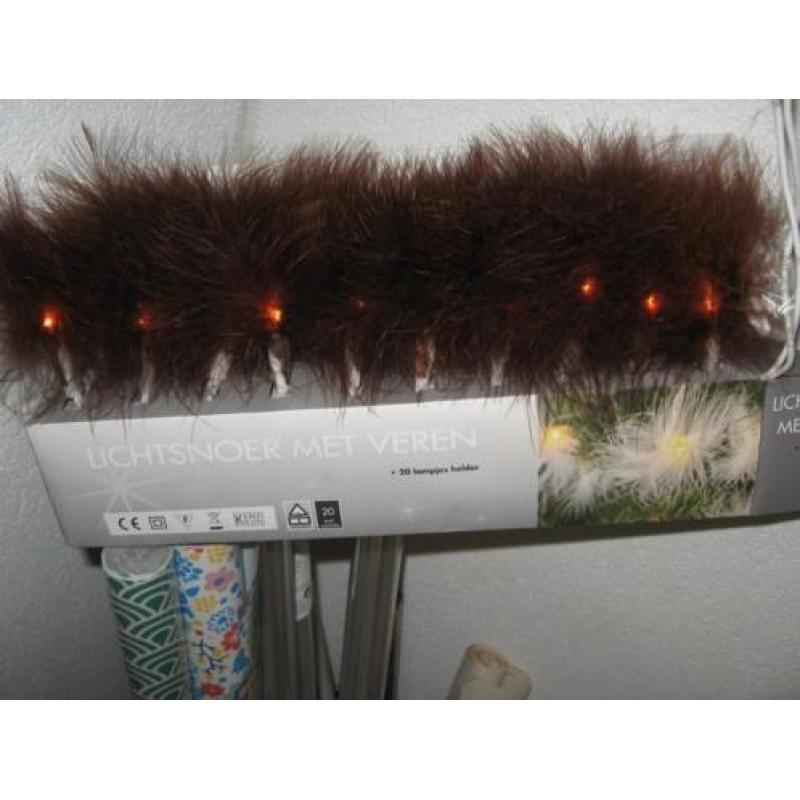 20 st.veren kerstverlichting nog in de originele doos €5.00