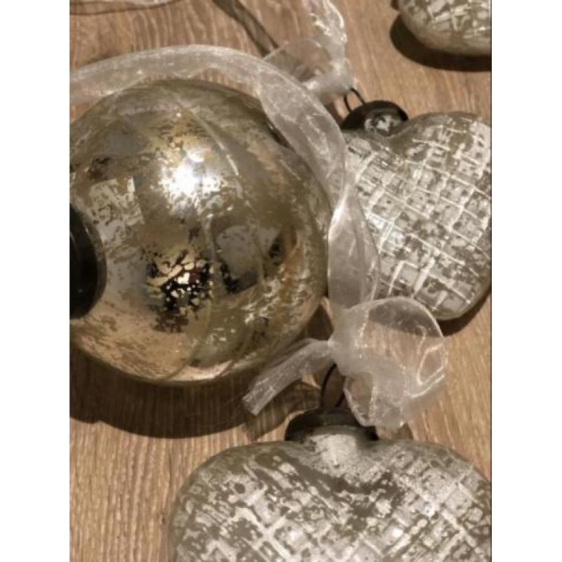 Kerstballen klassiek brocante
