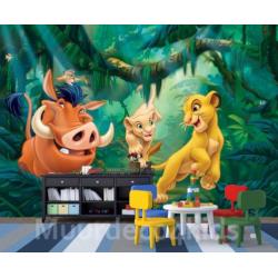 Lion King behang, Leeuwenkoning behang in diverse afmetingen