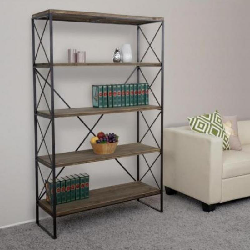 Aanbieding! Boekenkast Staande kast Keukenkast Echt hout