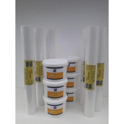 300m2 renovlies behang(glasvezelbehang)160gr + 6 emmers lijm