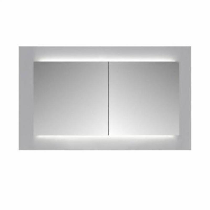 Spiegelkast Sanicare Qlassics Ambiance 120 cm 2 Deuren Zi...