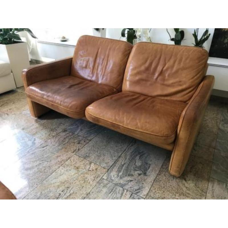 2 vintage bankstellen van 'De Sede Exclusiv'