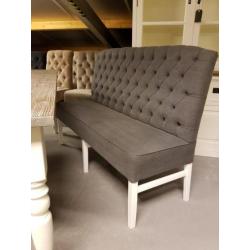 **ACTIE** Landelijke Gecapitonneerde Eetkamerbank (2323 G)