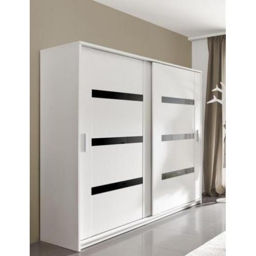 DIRECT LEVERBAAR Kledingkast wit 140 of 204 cm VANAF 269