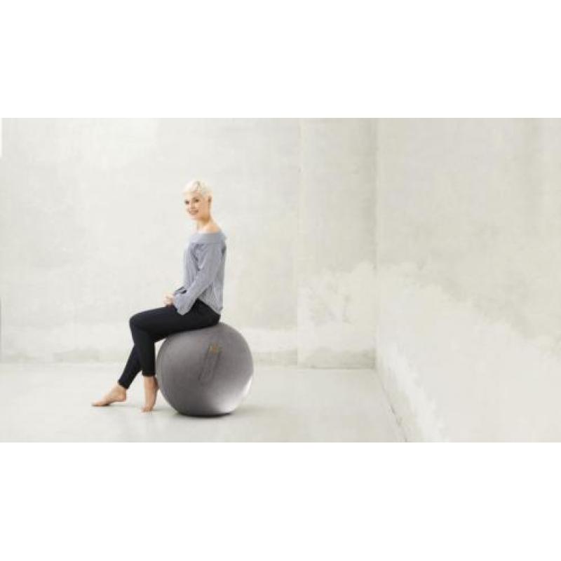 Sitting Ball Zitbal Vilt - Grijs