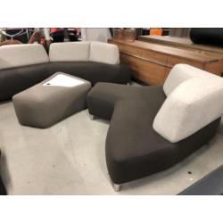 Leolux archipel verrijdbare hocker pouf poef voetenbank