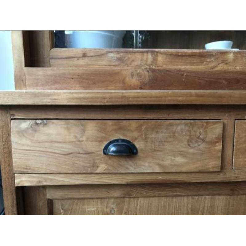 Toffe apothekerskast van teak