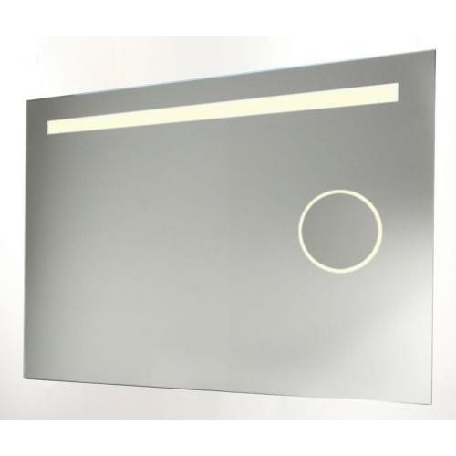 LED Spiegel 80×60 cm met vergrootspiegel en verwarming