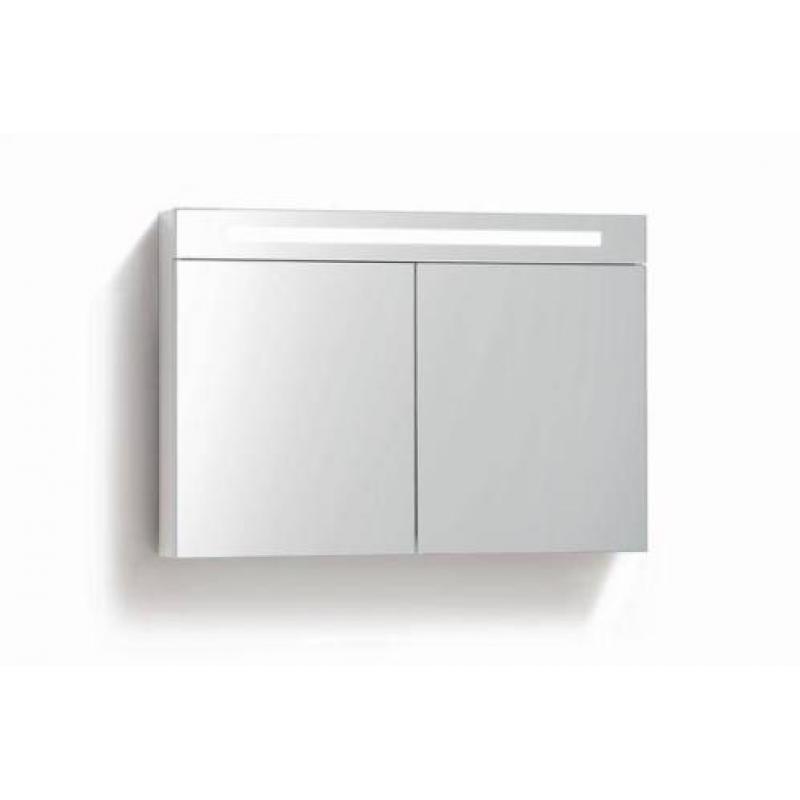 Spiegelkast 80Cm Tl Verlichting & Stopcontact 4 Kleuren L...