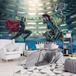 Thor Ragnarok VLIES fotobehang Battle, Avengers behang