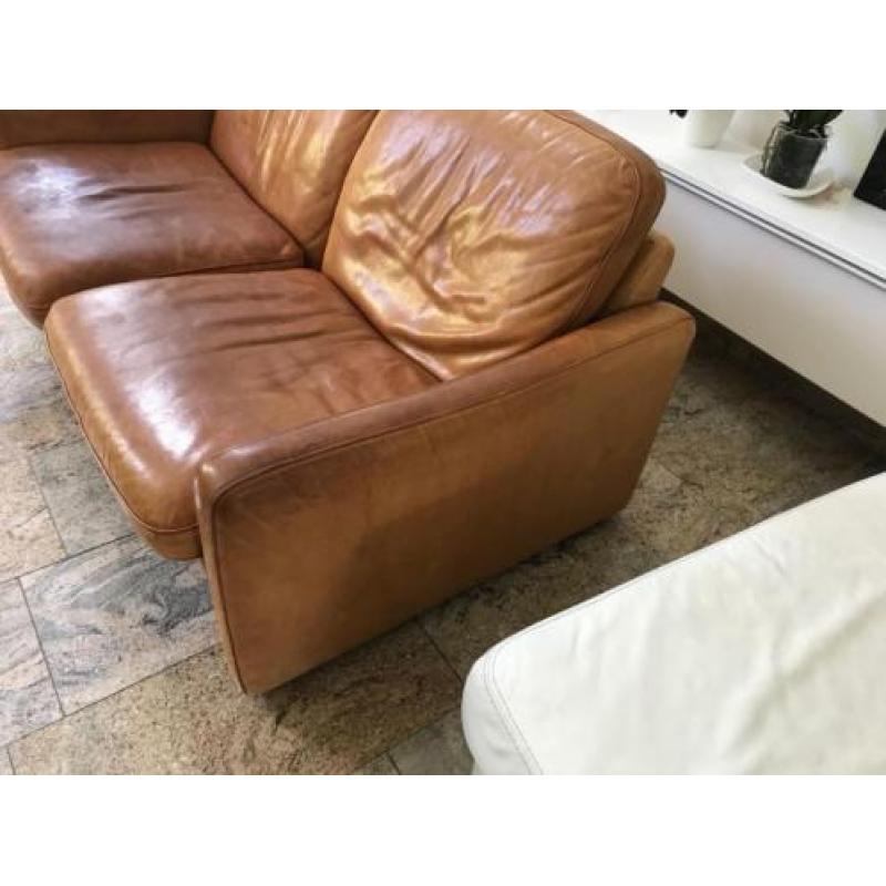 2 vintage bankstellen van 'De Sede Exclusiv'