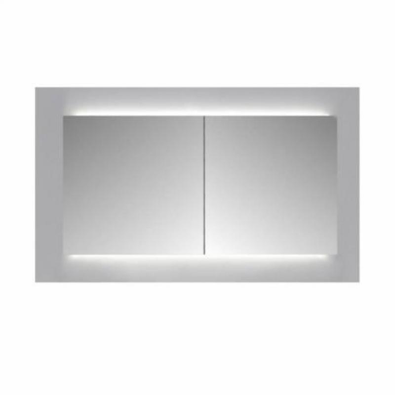 Spiegelkast Sanicare Qlassics Ambiance 100 cm 2 Deuren Zi...