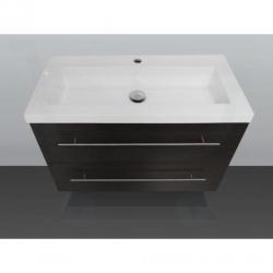 Saniclass XXS badmeubel 80x38cm kunstmarmer 1 kraangat beach