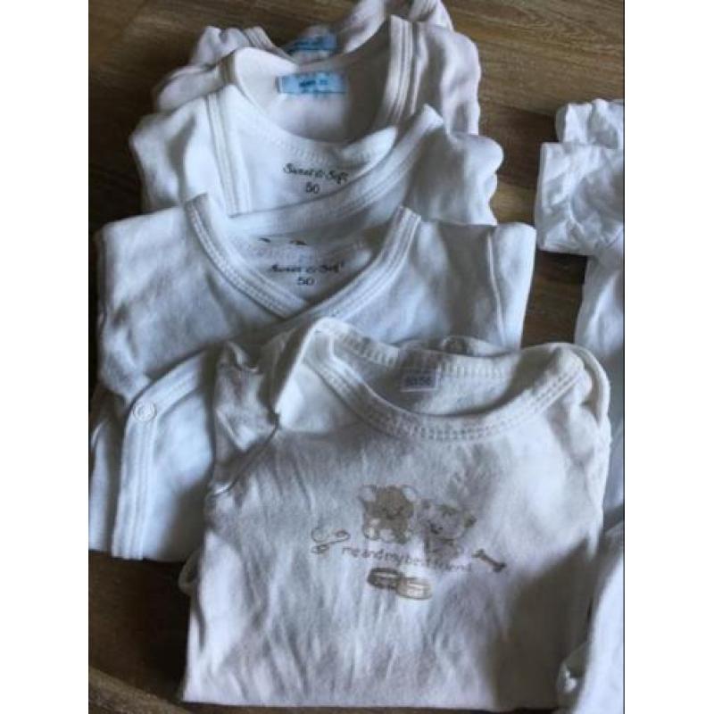 Pakket rompers maat 50